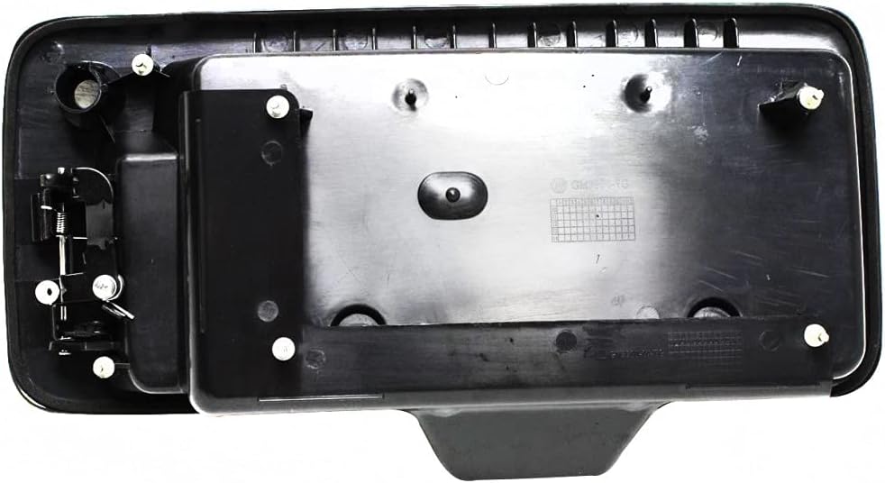 Black Textured Rear Door Handle with Key Hole Pack of 2 B730