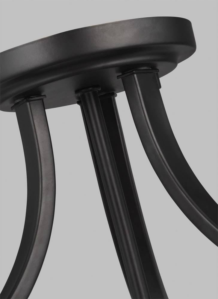 Semi Flush Mount Light, Burnt Sienna L92761