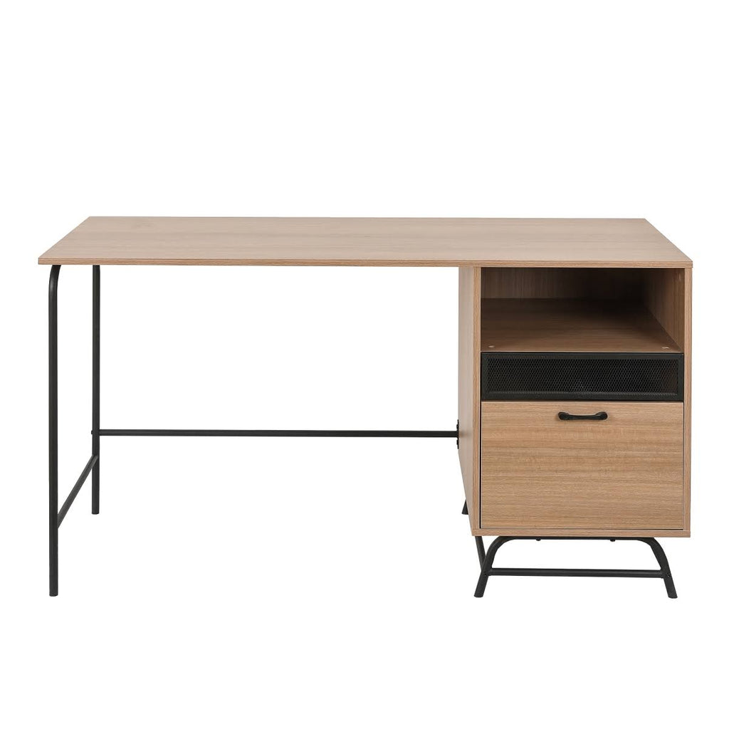 Light Oak Finish Home Office Desk E7767