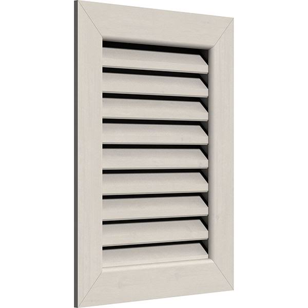 20 inch x 18 inch Primed Western Red Cedar Gable Vent X645362