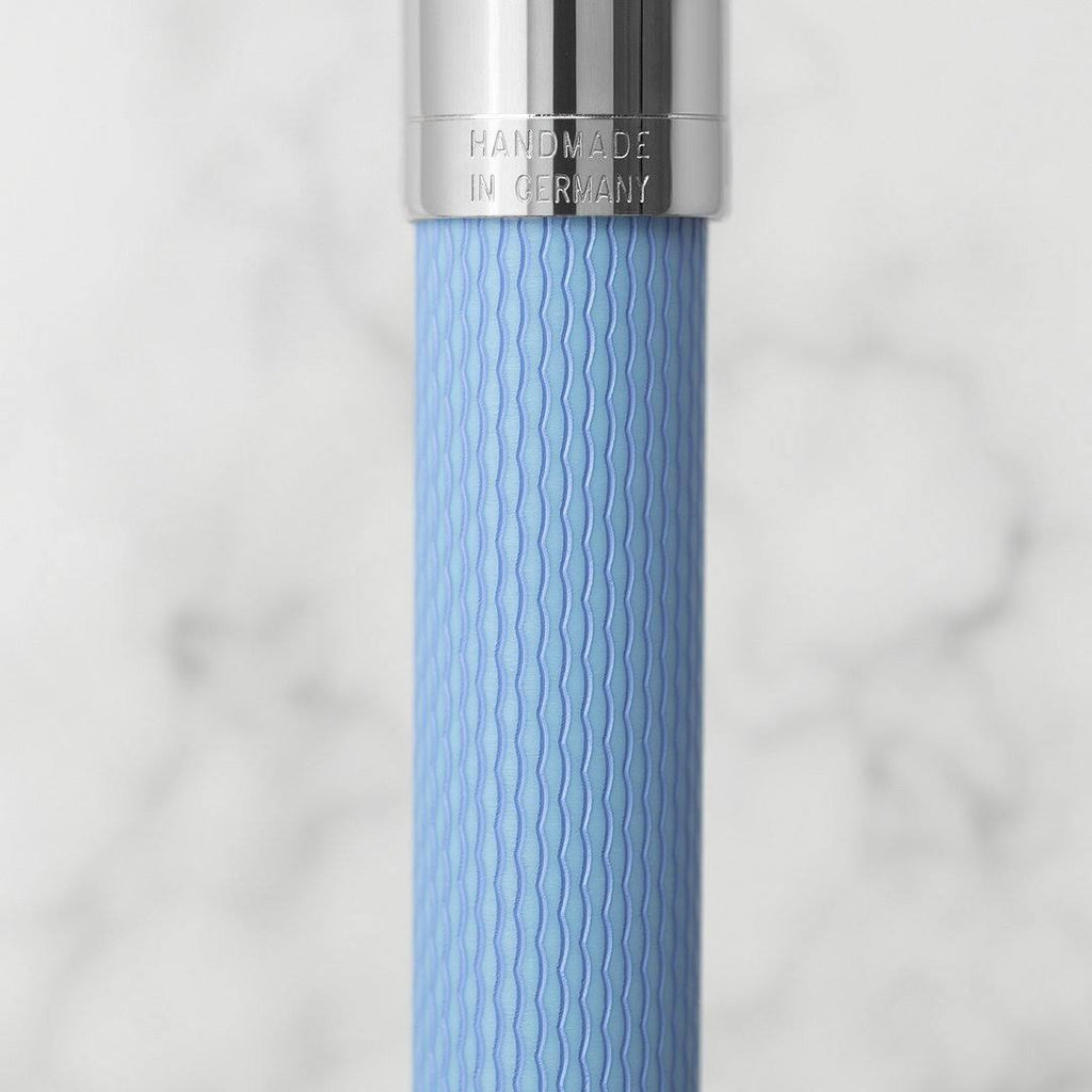 Fountain Pen Guilloche Gulf Blue - Fine E927098