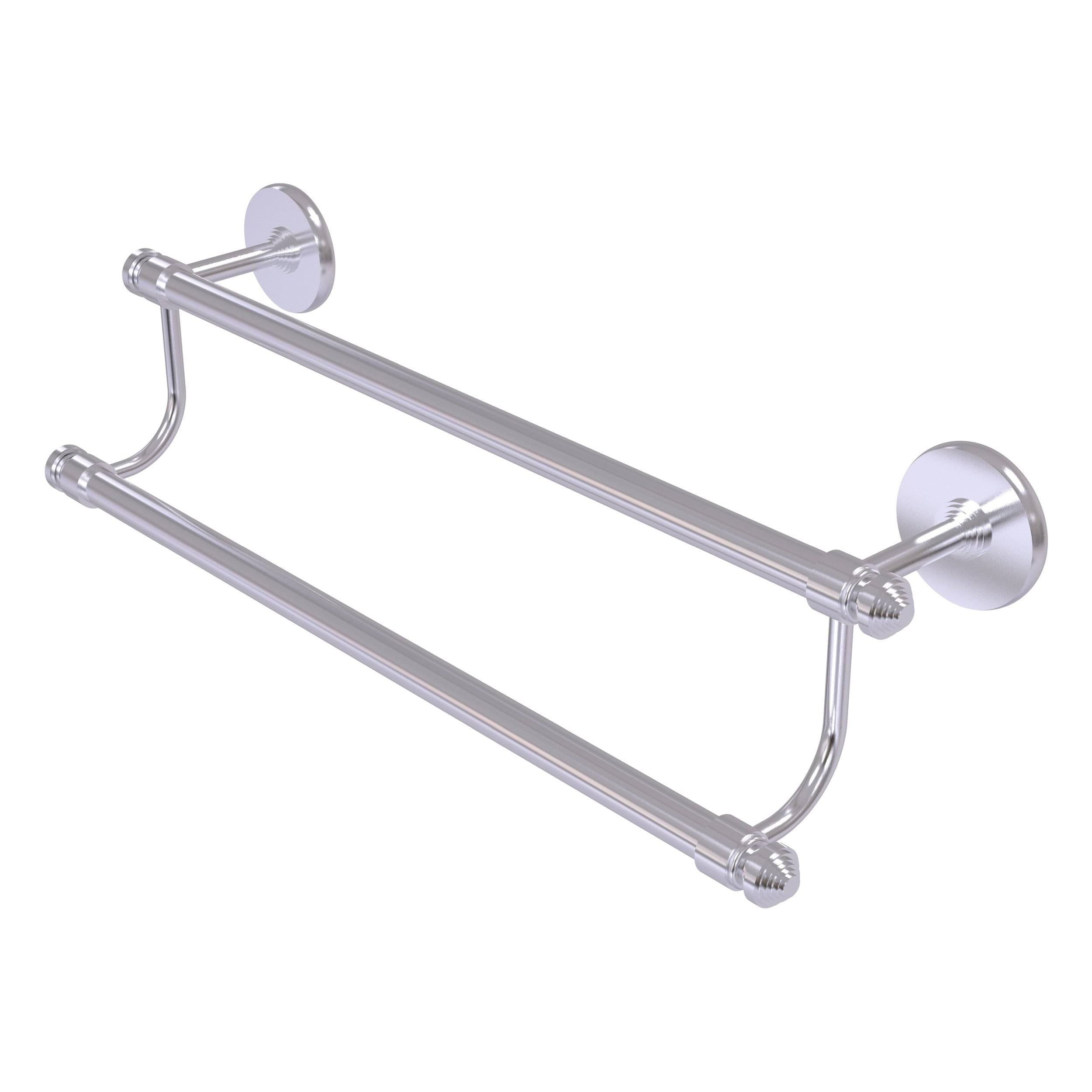 24 inch Double Towel Bar Satin Chrome B481