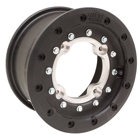 10x5 4.0 + 1.0 Black Beadlock Wheel O795306