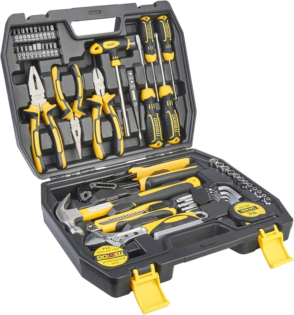 62PCS Tool Set with Wrench Pliers Screwdriver D191264