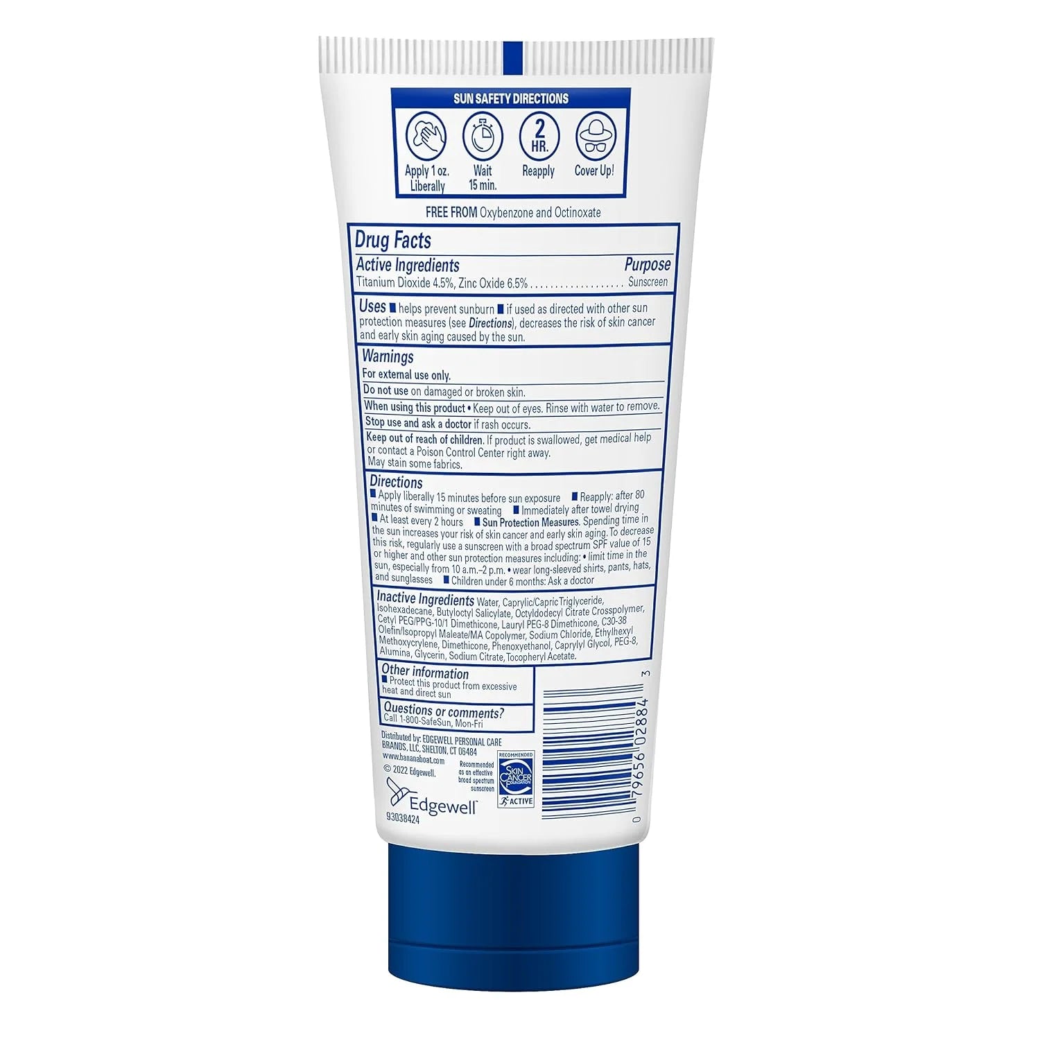 Sunscreen Lotion, Broad Spectrum SPF 50, 9 Ounces, Pack of 2 O4977