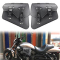 Motorcycle Side Saddle Bags PU Leather Luggage Storage Tool Pouch M313939