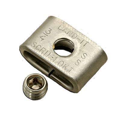 Scru-Lokt Buckles, 301SS 1/4 Hard, 10 - 32 x 5/32 SS, 50 Pieces/Box, Steel W15645