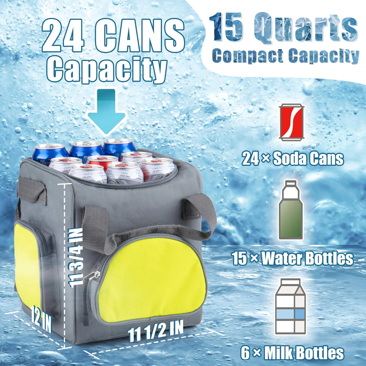 12V 50.1W 14L Soft Sided Car Cooler C52815