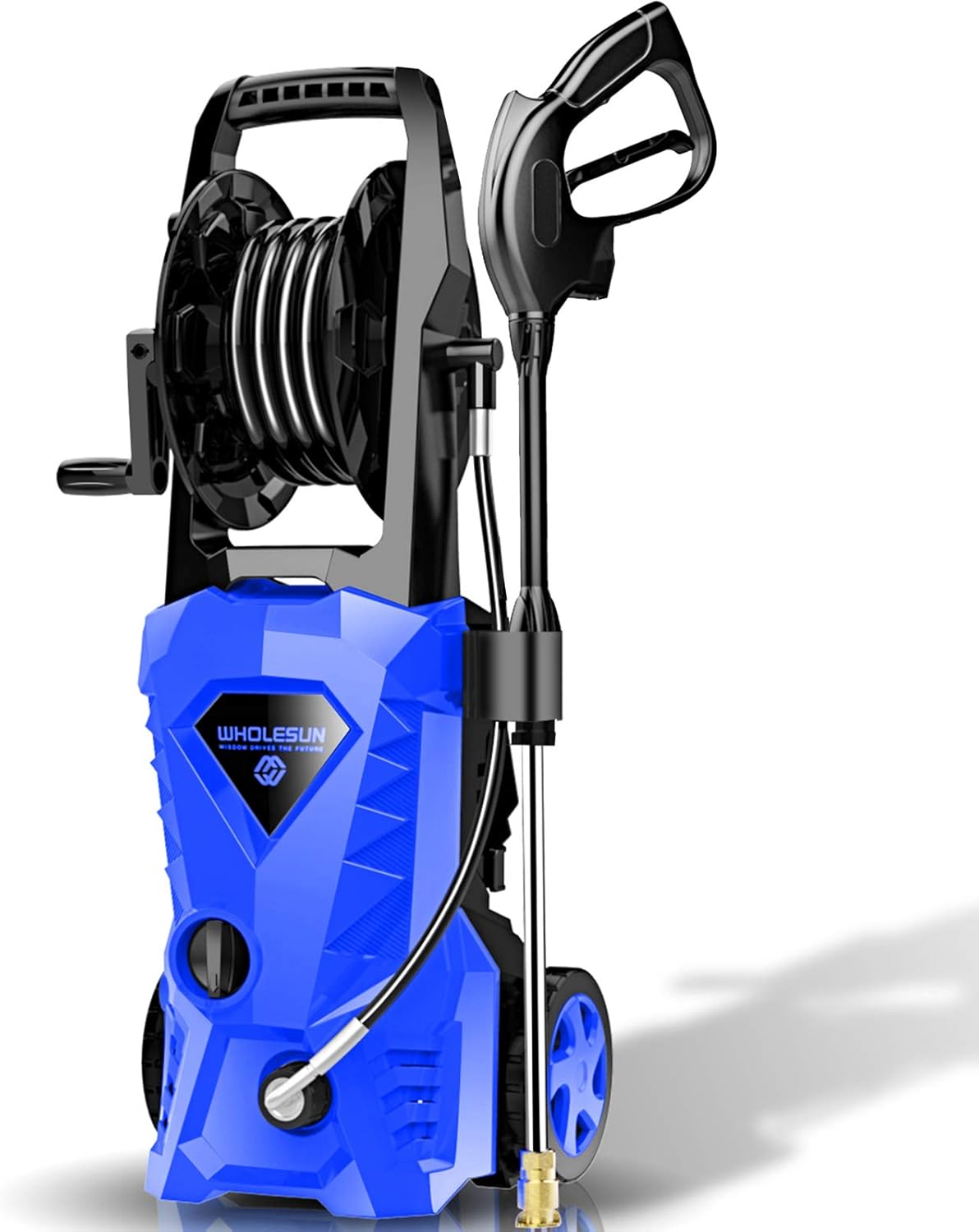 Electric Pressure Washer 2.4 GPM 1600W with 4 Nozzles Foam Cannon Z233