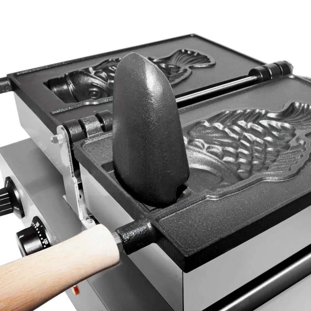 Nonstick Electric Taiyaki Fish Waffle Maker C277