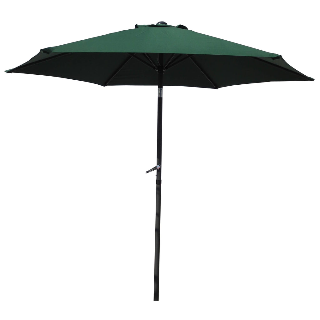 Forest Green Outdoor Aluminum Umbrella M800451