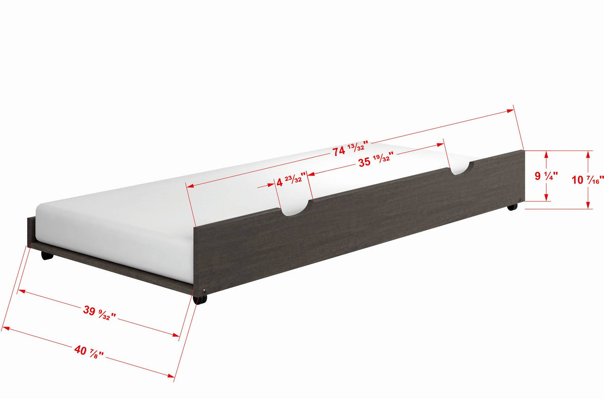 Espresso Twin Trundle U246932