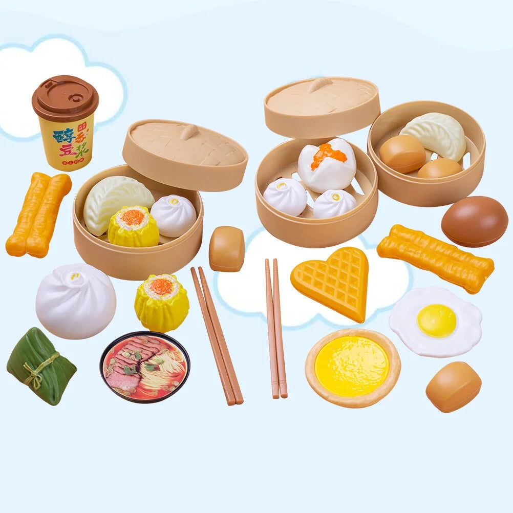 29pcs/2 Sets Kid Cooking Toys Kitchen Toys D62940