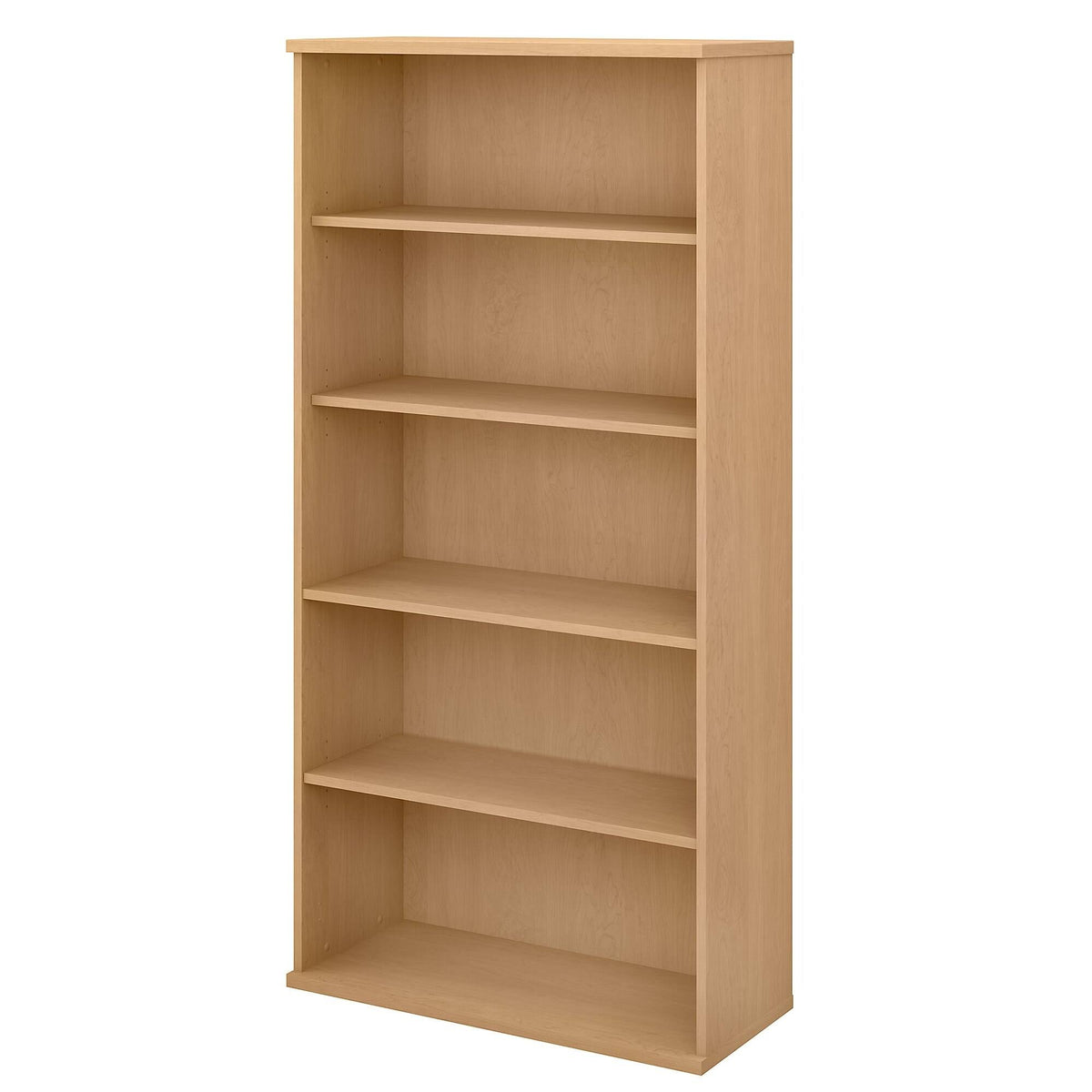 Storm Gray 5 Shelf Bookcase W5165