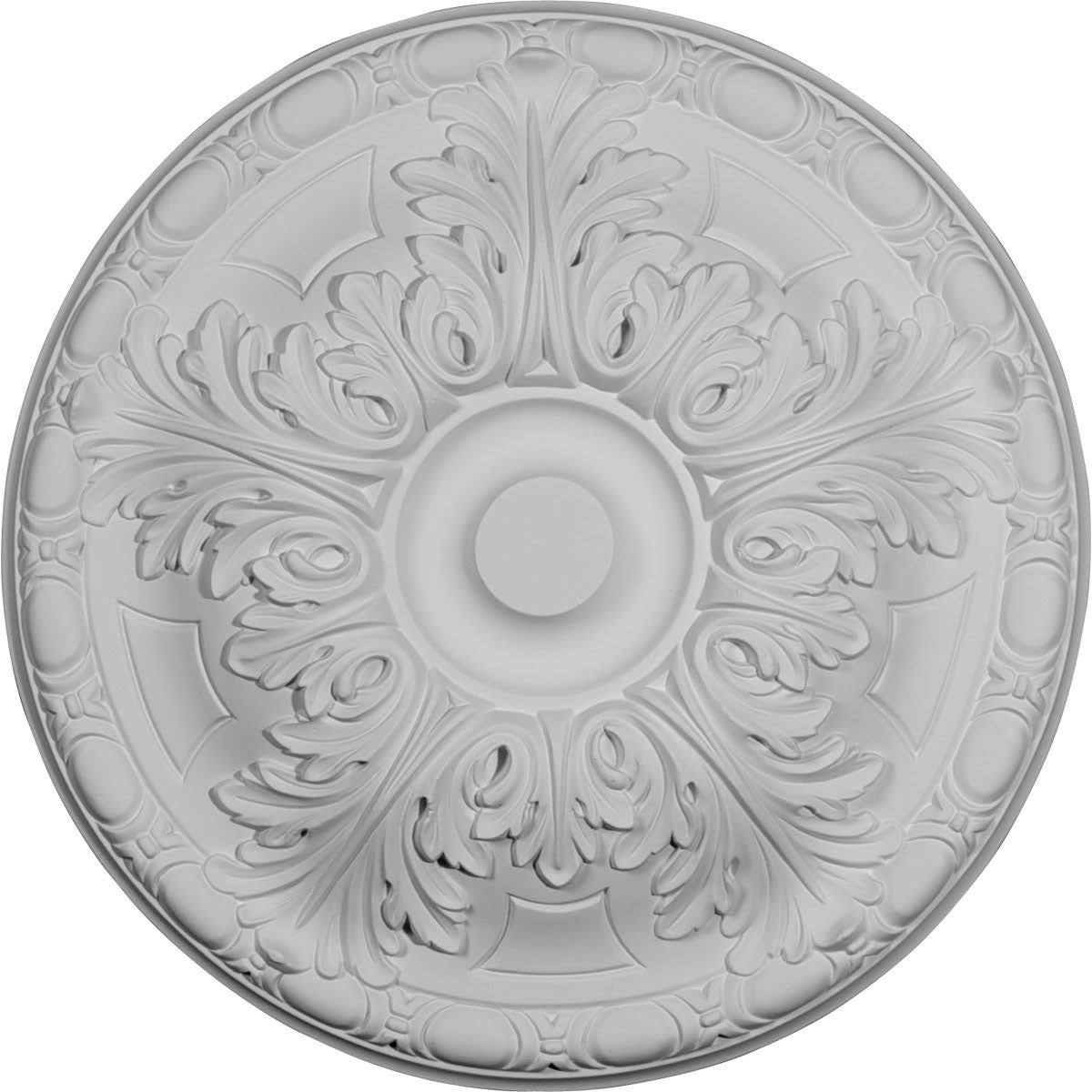 15 3/4x22OD x 5/8x22P Hand-Painted Firebrick Ceiling Medallion X25801