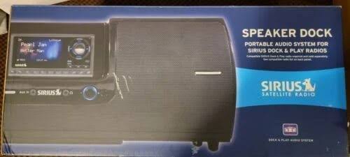 Universal Stereo Boombox Satellite Radio Speaker W35630