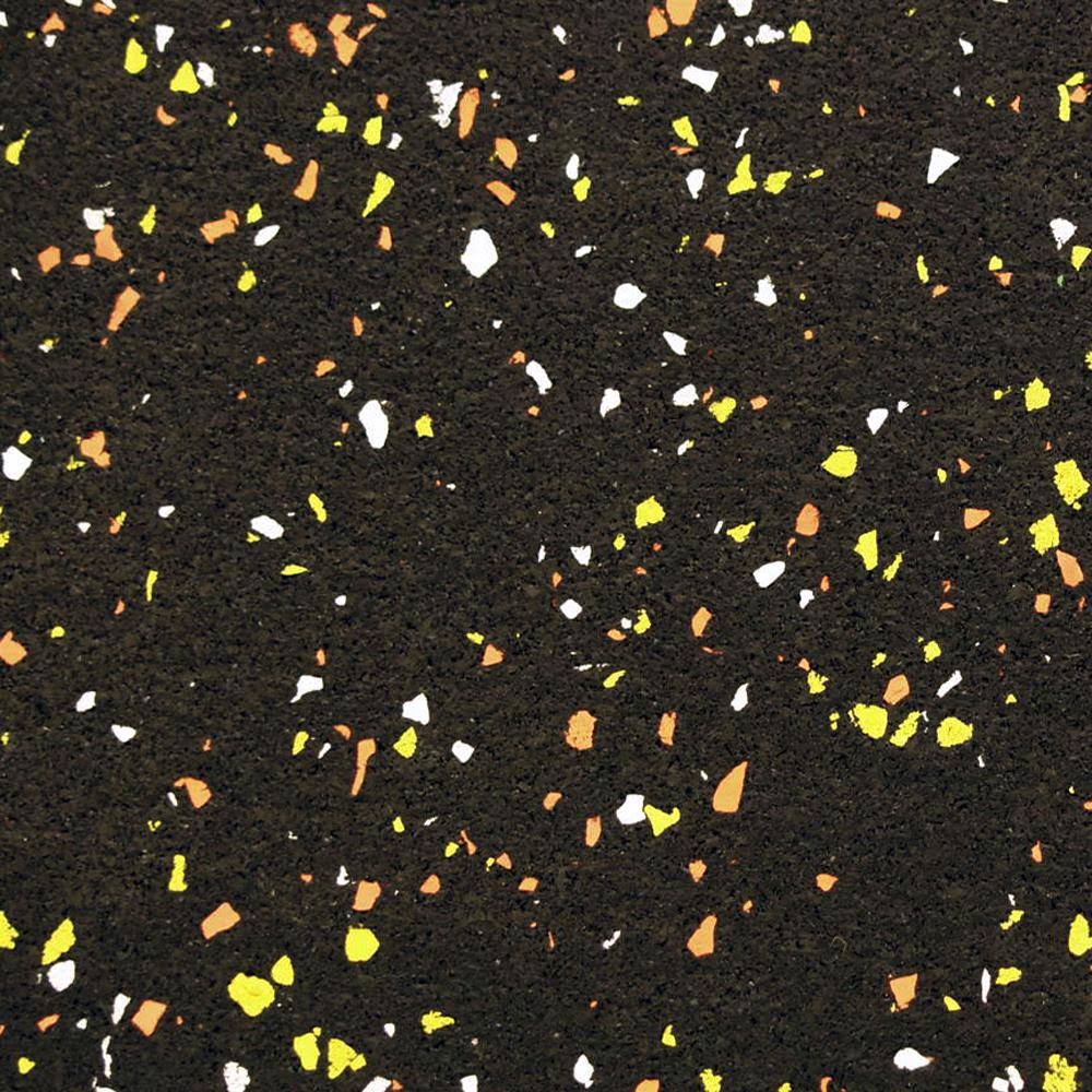Candy Corn Recycled Rubber Flooring Rolls W813
