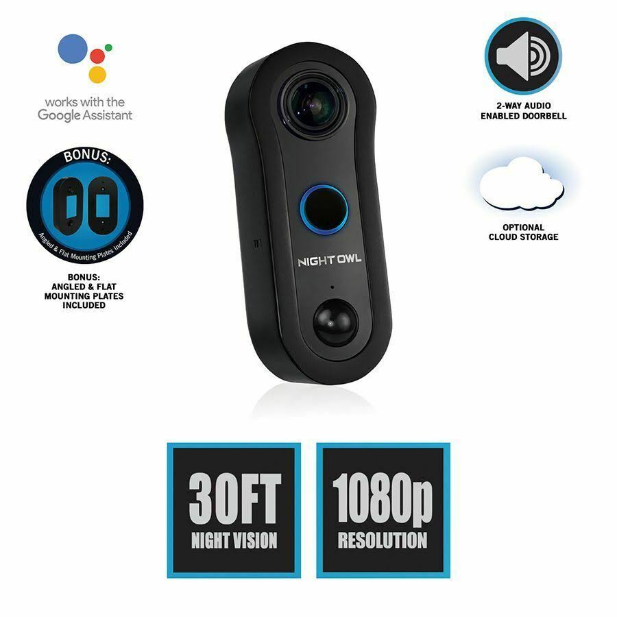 1080p Wireless Smart Doorbell W8160