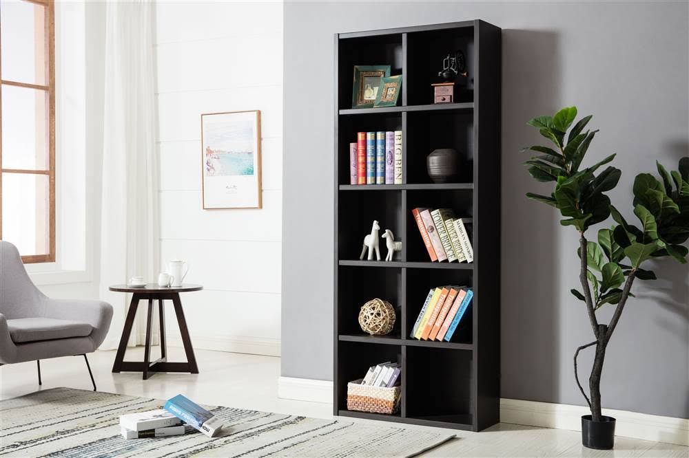Espresso Bookcase B323