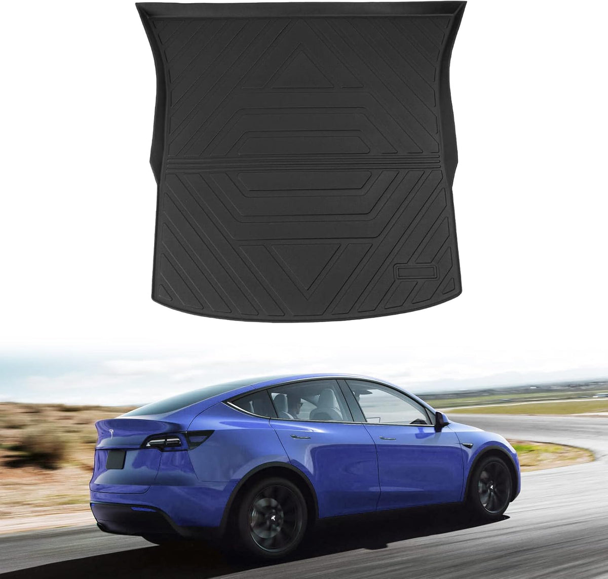 Tesla Model Y Trunk Mat Floor Mats Cargo Liner 5-Seater G164355