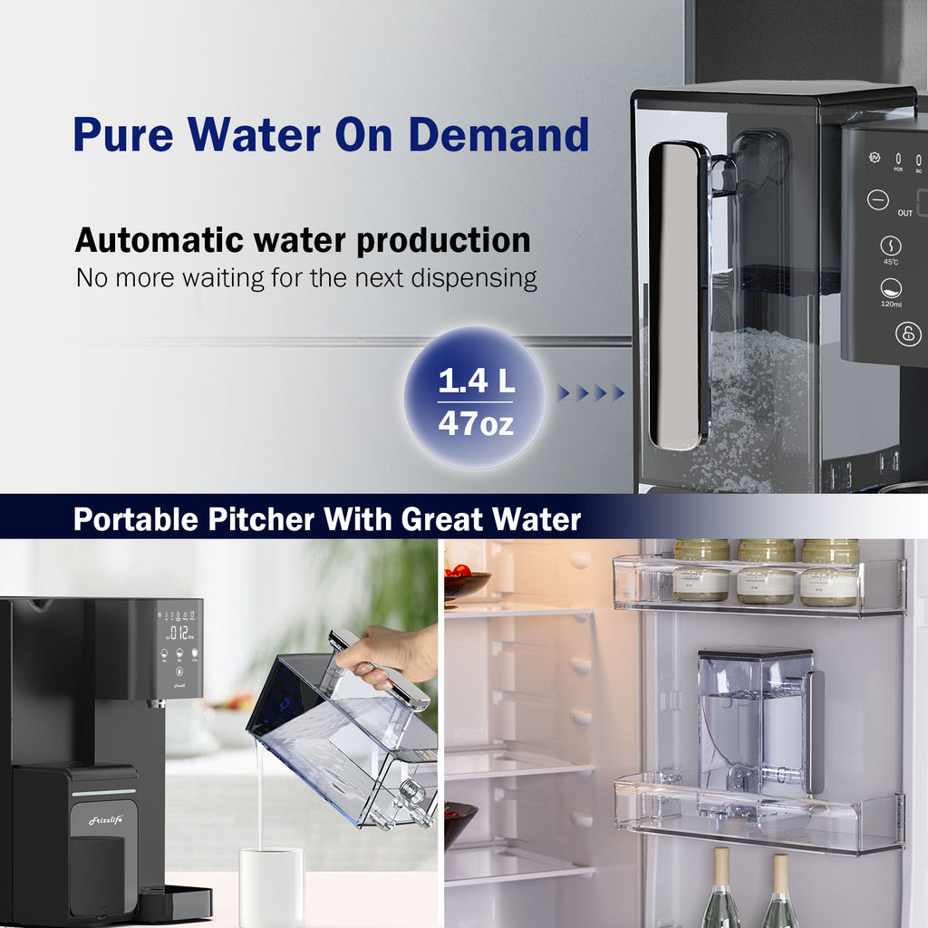 Reverse Osmosis Countertop Filtration System with Water Pitcher P330344