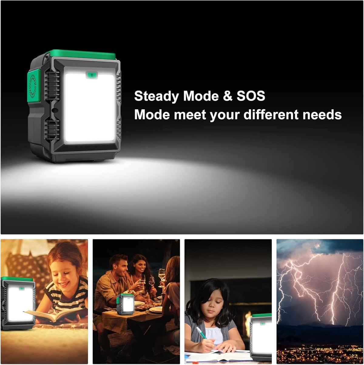 Portable Power Station 110V 80W AC Outlet Lithium Battery L4672