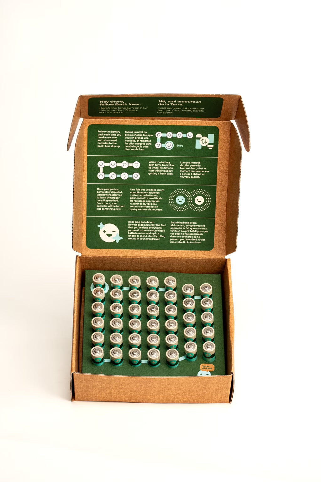 40 AA Kit AA battery with Recycling Program E5747