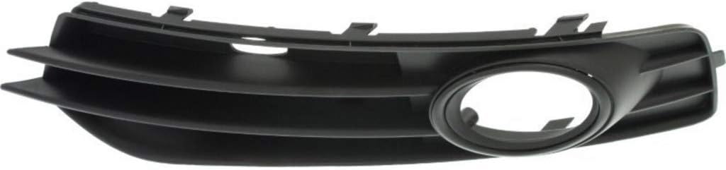Black Fog Light Bezel Cover Pair for Audi A3 2009 2010 2011 2012 2013 U32424