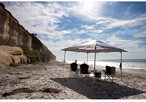 Instant Shade Outdoor Canopy Shelter Tent with Steel Frame and Rolling Bag O902