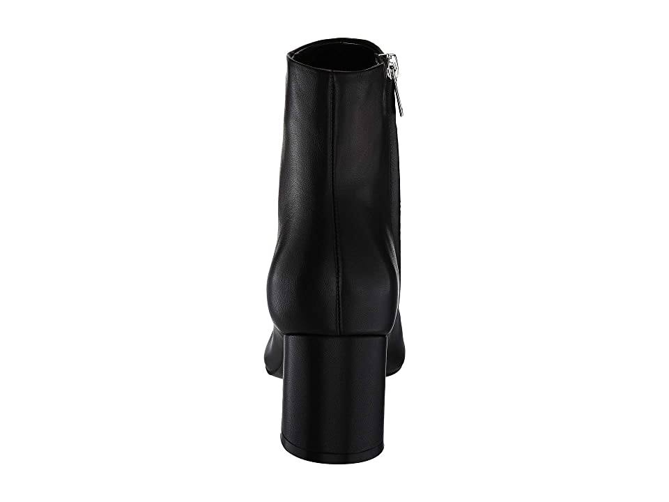 Black Leather Jarli Shoes W1296
