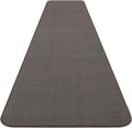 Gray 16 Feet X 27 Inches Carpet Runner Y711