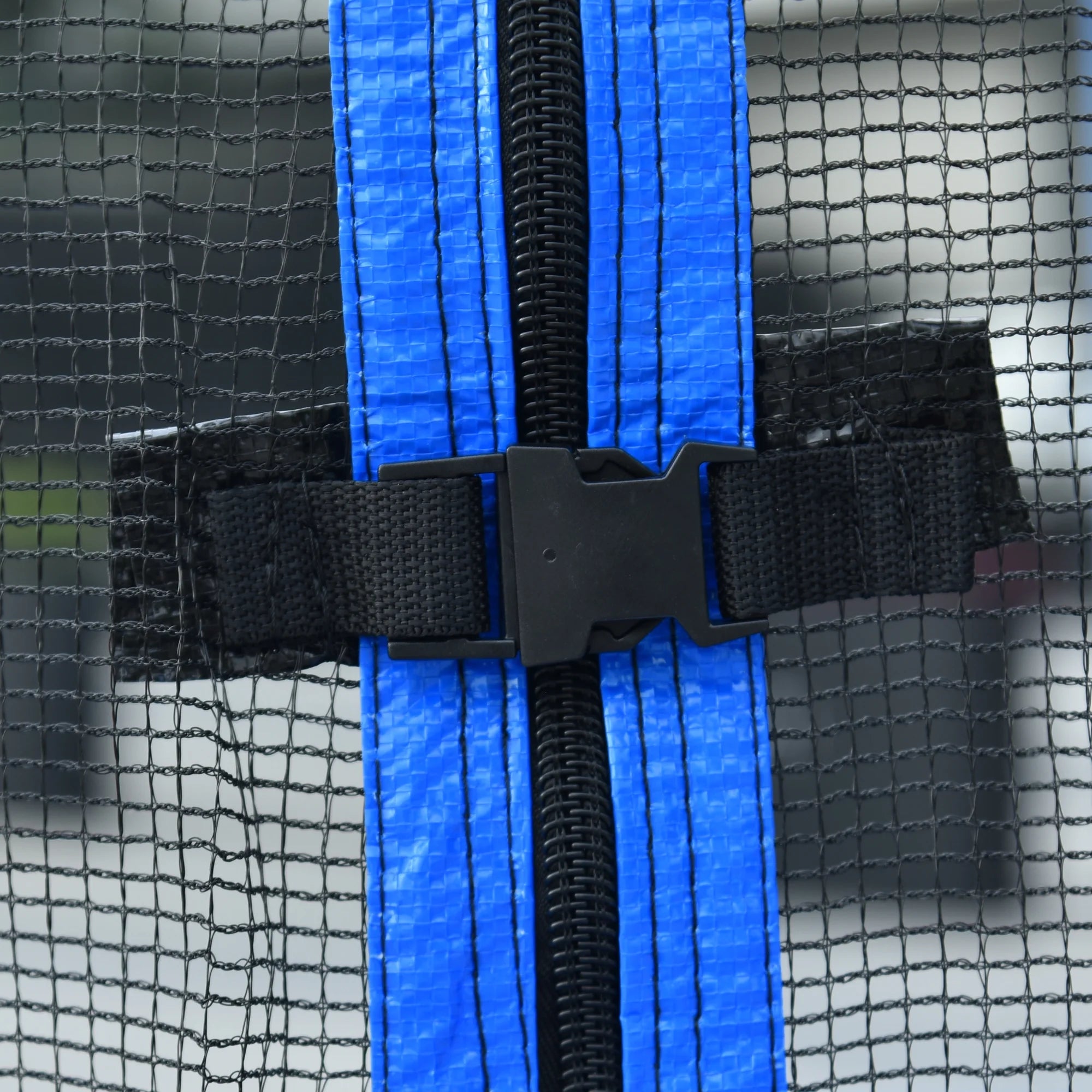 14FT Kids Trampoline with Basketball Hoop and Ladder X2410