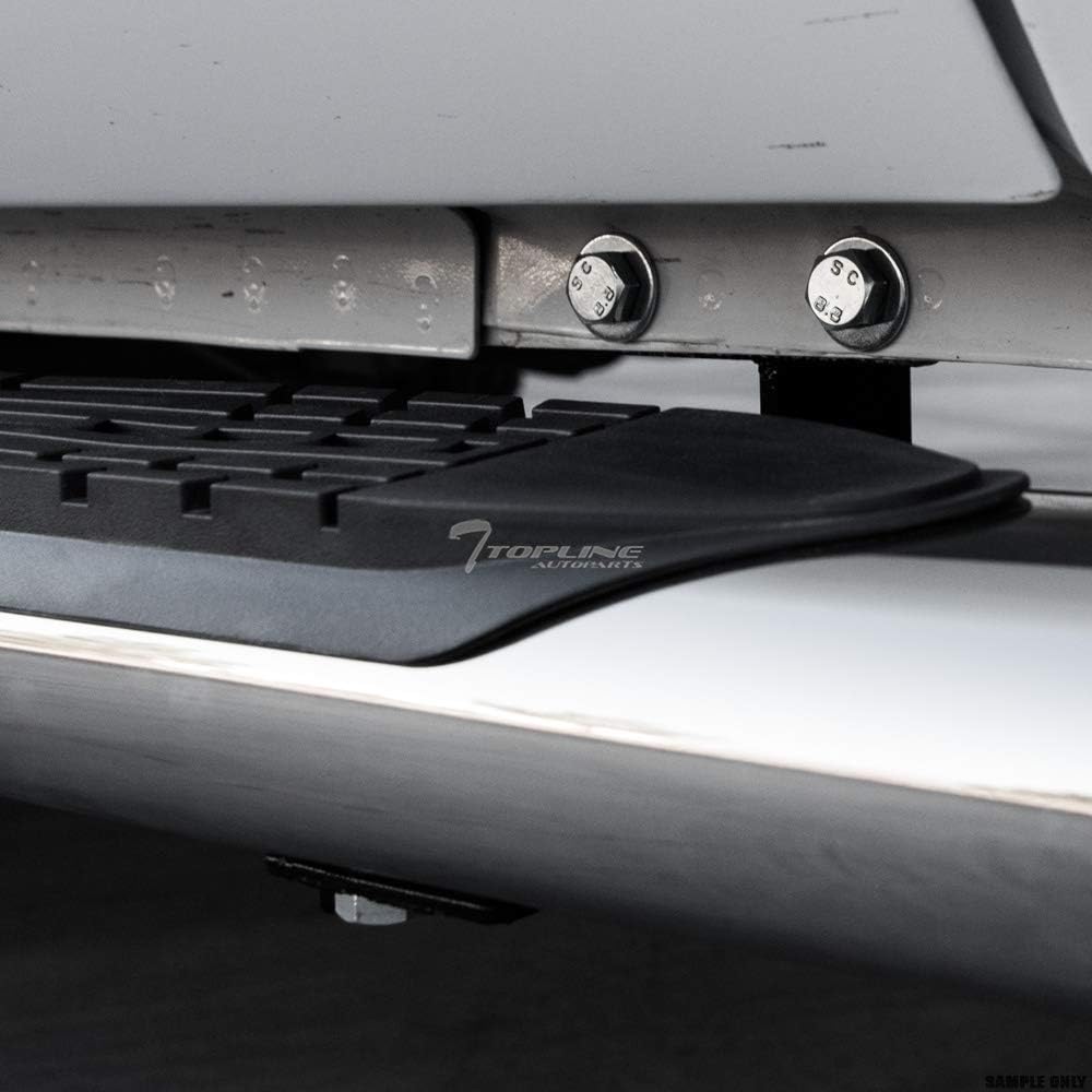 Oval Polished Stainless Steel Side Step Nerf Bars Running Boards S99978