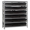 Black 18 Bin Shelving System S30243