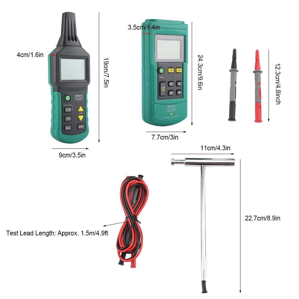 Cable Locator Metal Pipe Detector Tester G535