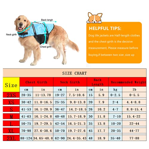 Adjustable Dog Life Jacket with Reflective Stripes I519195