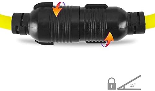 Extension Cord NEMA L14-30P to L14-30R 10 Gauge 3 Prong Generator Cord 50FT C90427