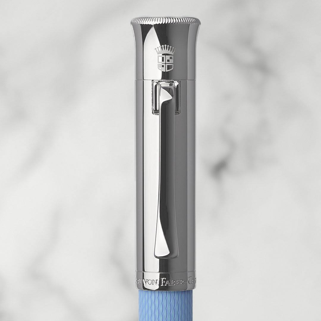 Fountain Pen Guilloche Gulf Blue - Fine E927098