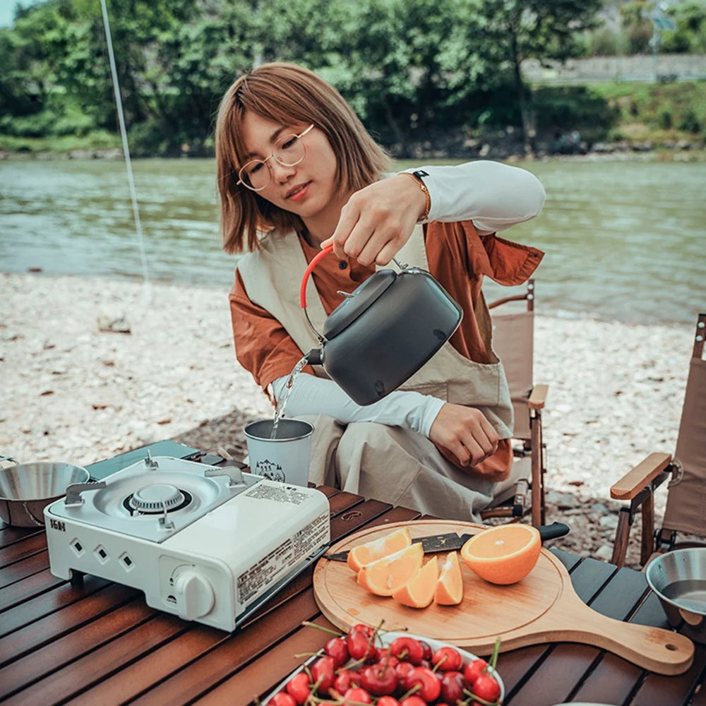 Outdoor Cassette Stove Burner 2100W Portable Butane Stove V196