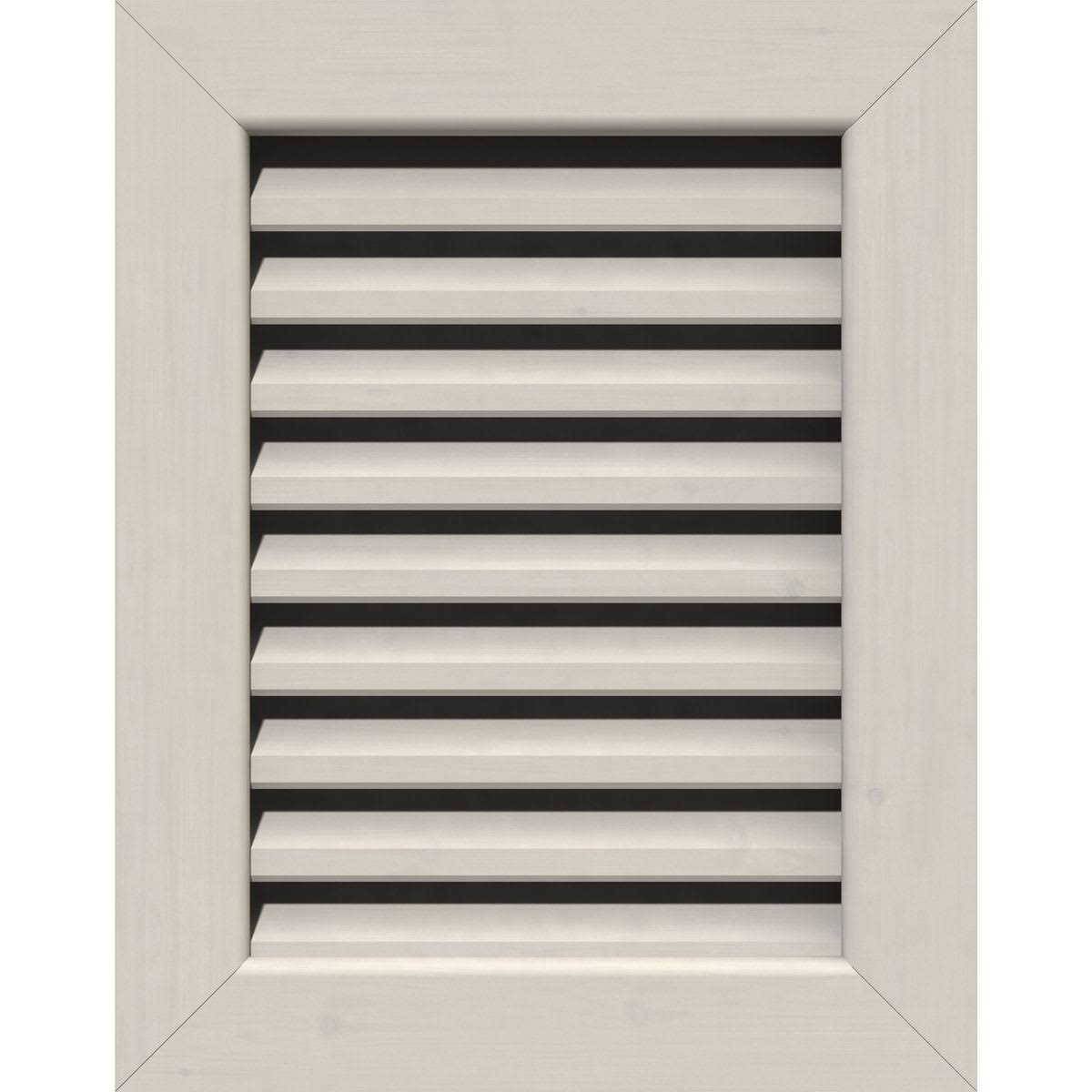 20 inch x 18 inch Primed Western Red Cedar Gable Vent X645362