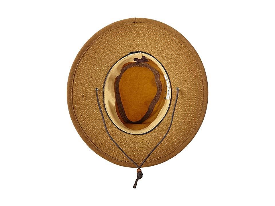 Dark Tan Tin Cloth Bush Hat Z284