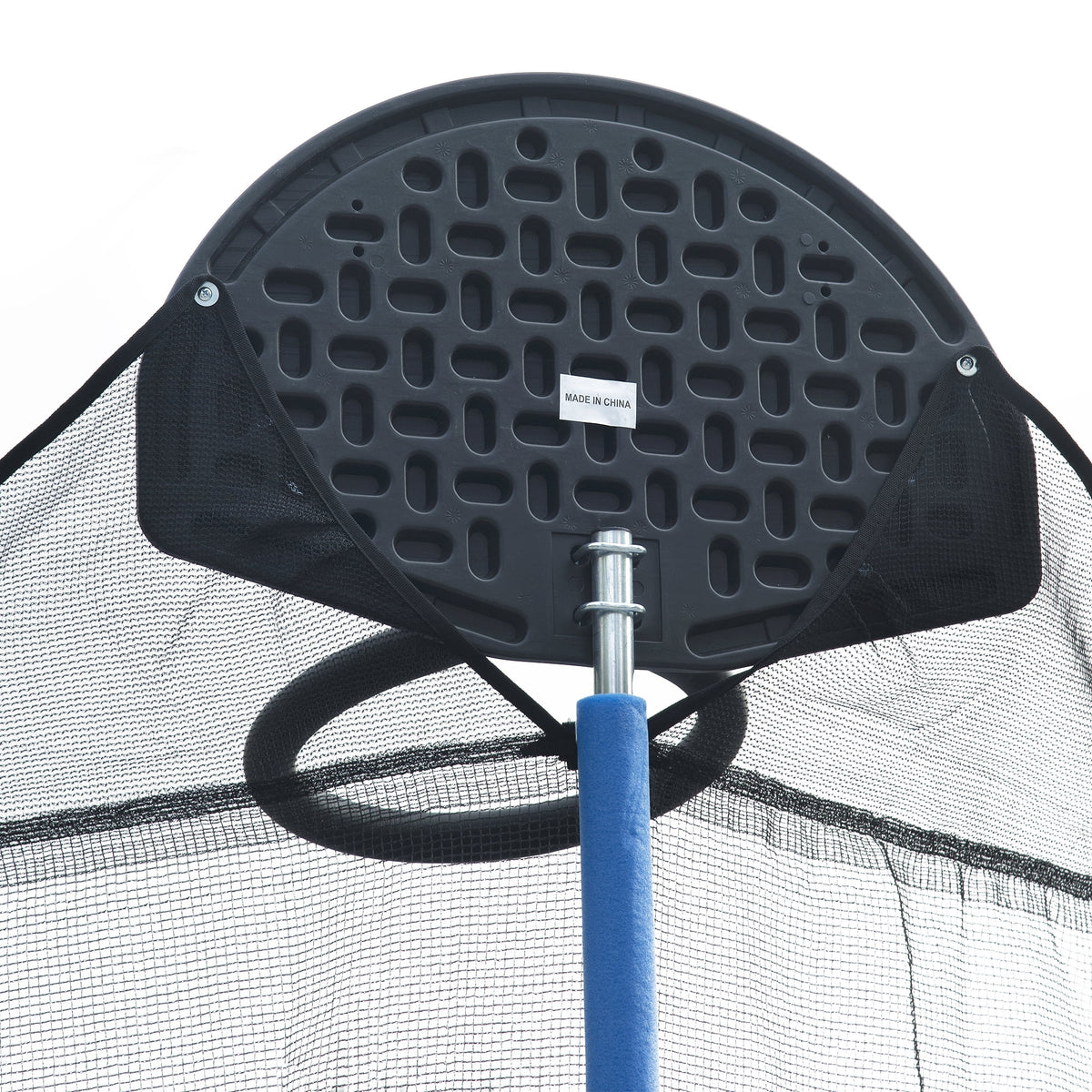 14FT Kids Trampoline with Basketball Hoop and Ladder X2410