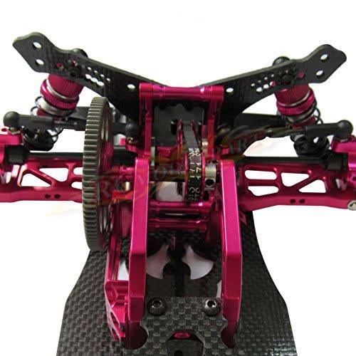 1/10 Alloy Carbon RWD Drift Car Frame Body Kit S6090