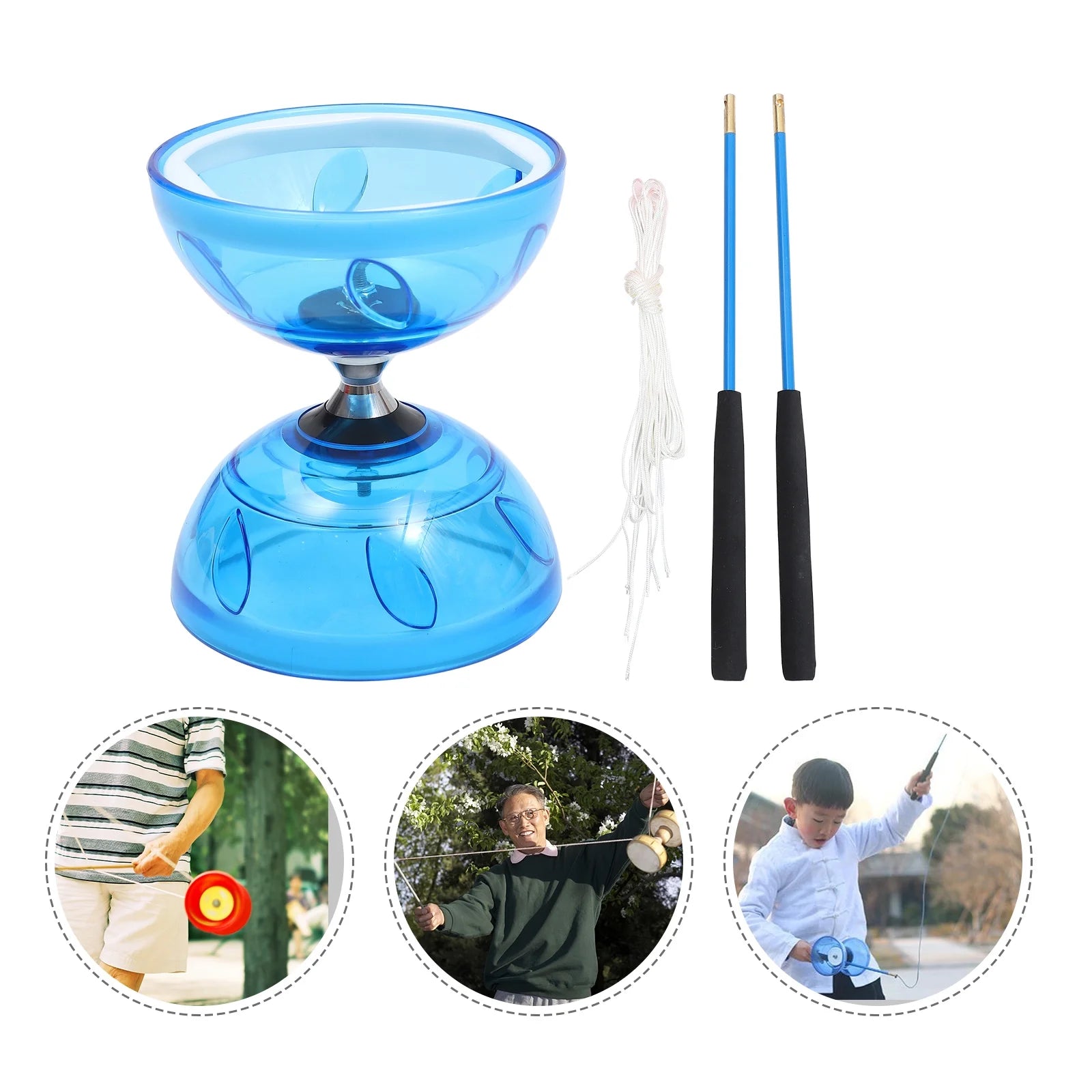 Chinese Yoyo Diabolo Toy Professional Juggling Diabolos Y242895