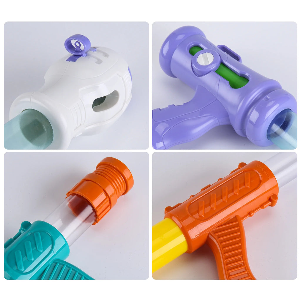 4pk Foam Ball Popper Air Guns with 52 Foam Balls J45178