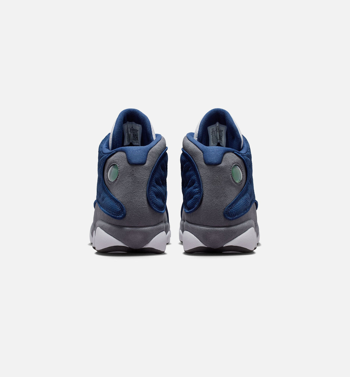 Air Jordan 13 Retro Navy and Flint Grey Men's Sneakers - Navy / University Blue / Flint Grey / White