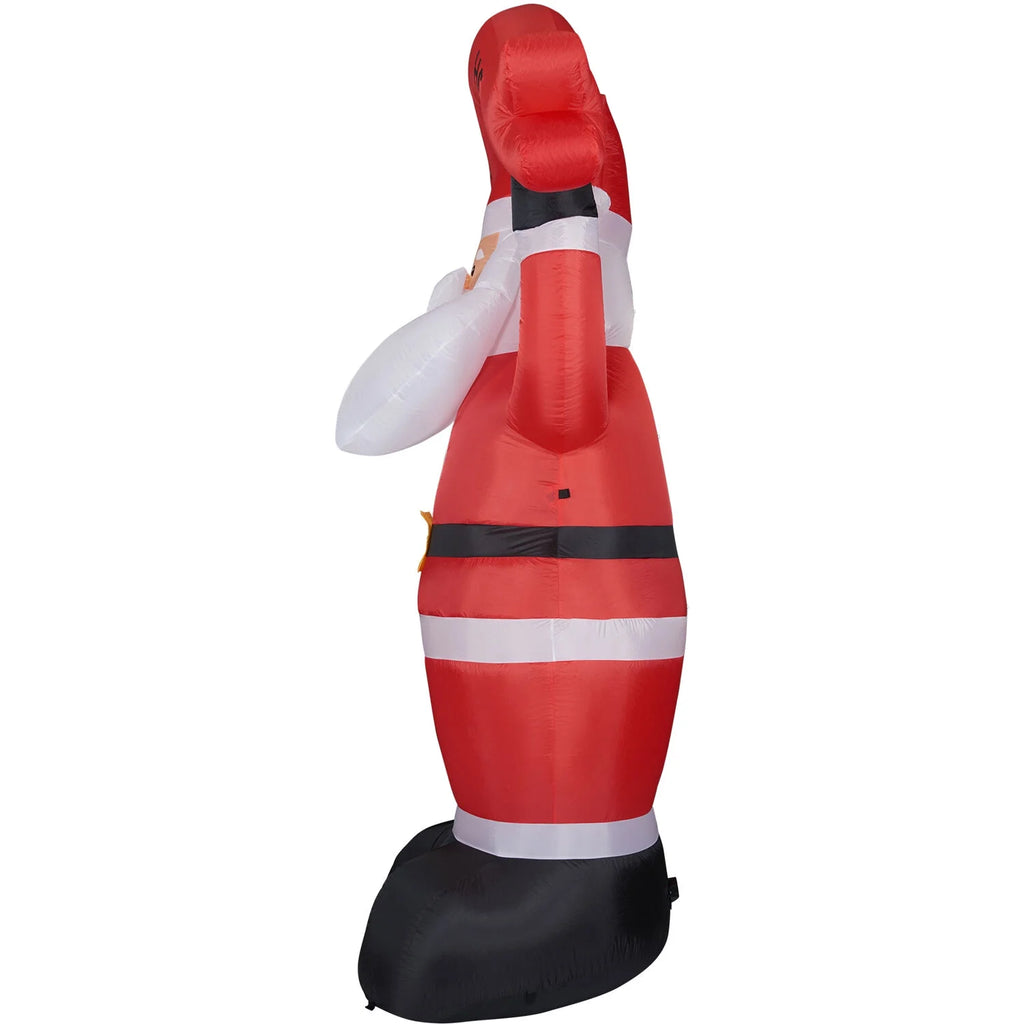 Tall Santa Yard Inflatable with Lights and Storage Bag 120" V262365