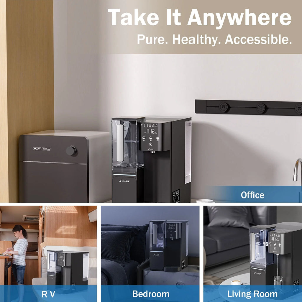 Reverse Osmosis Countertop Filtration System with Water Pitcher P330344