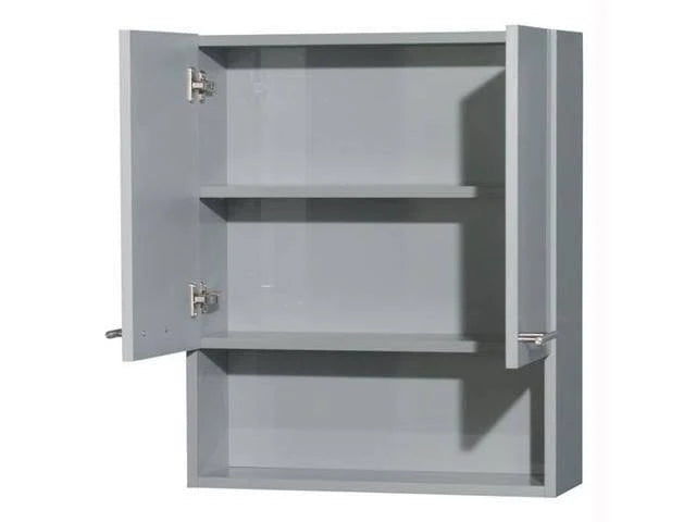 Dove Gray Wall-Mounted Storage Cabinet B304768