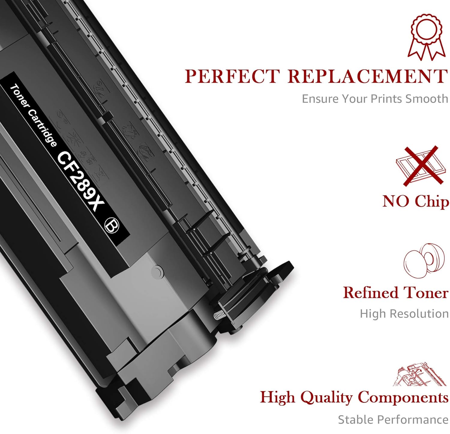 Compatible Toner Cartridge Replacement for HP Printer (Black, 1-Pack) O32865